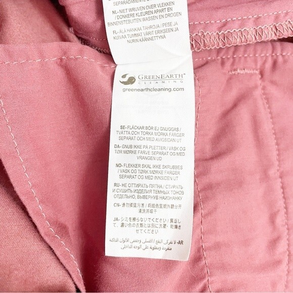 Boden Classic Stretch Cotton Chino High Rise Straight Leg Pants Rose Size 8 - Picture 9 of 11